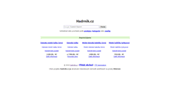 Desktop Screenshot of hadrnik.cz